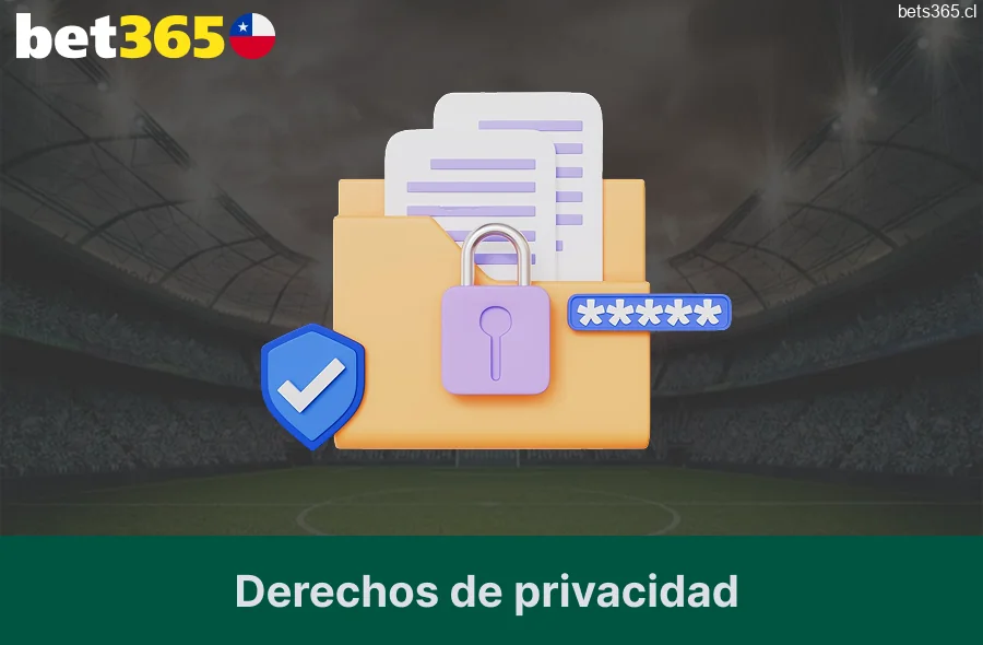 Derechos de privacidad Bet365