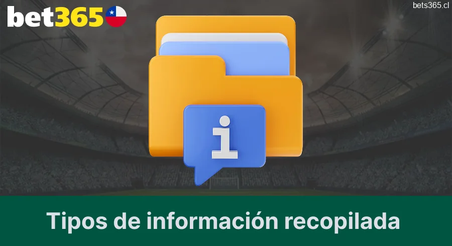 Bet365: tipos de información que recopila